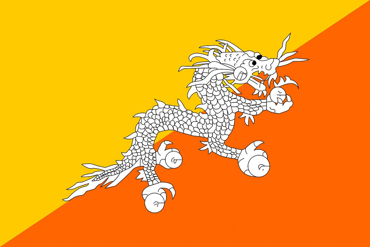 Bhutan Flag